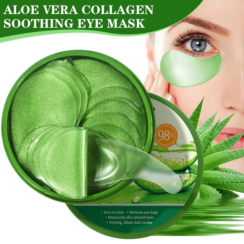 Skincare D'Alba - 60 pçs aloe vera colágeno máscara