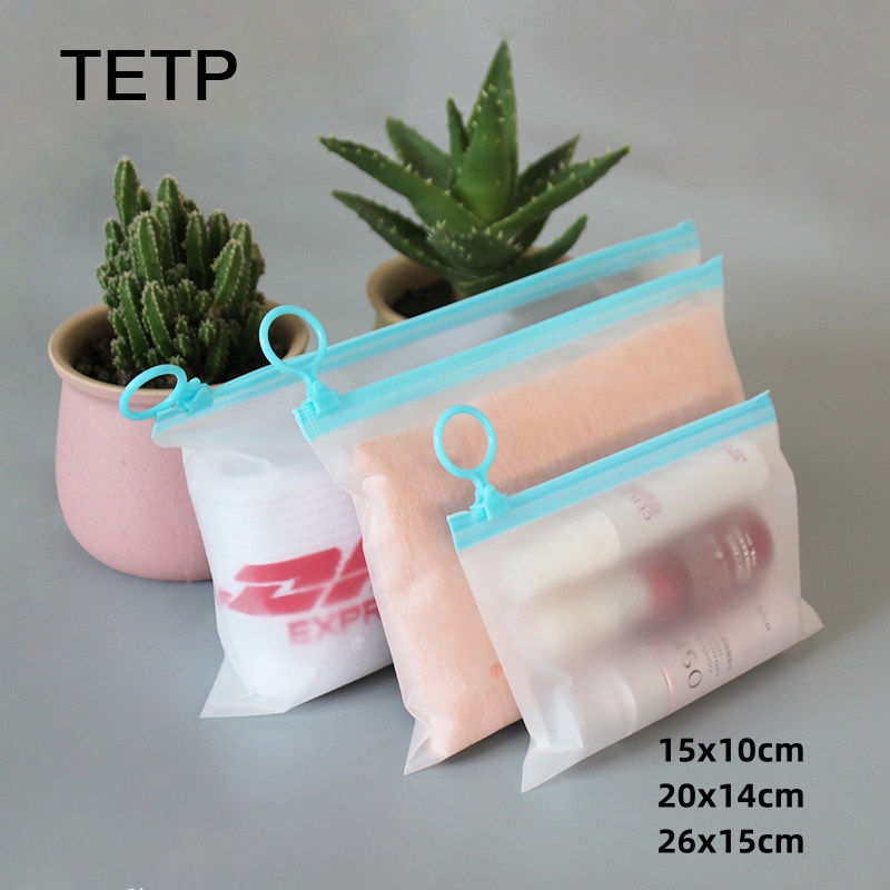 Skincare D'Alba - Bolsas com Zíper Fosco TETP com