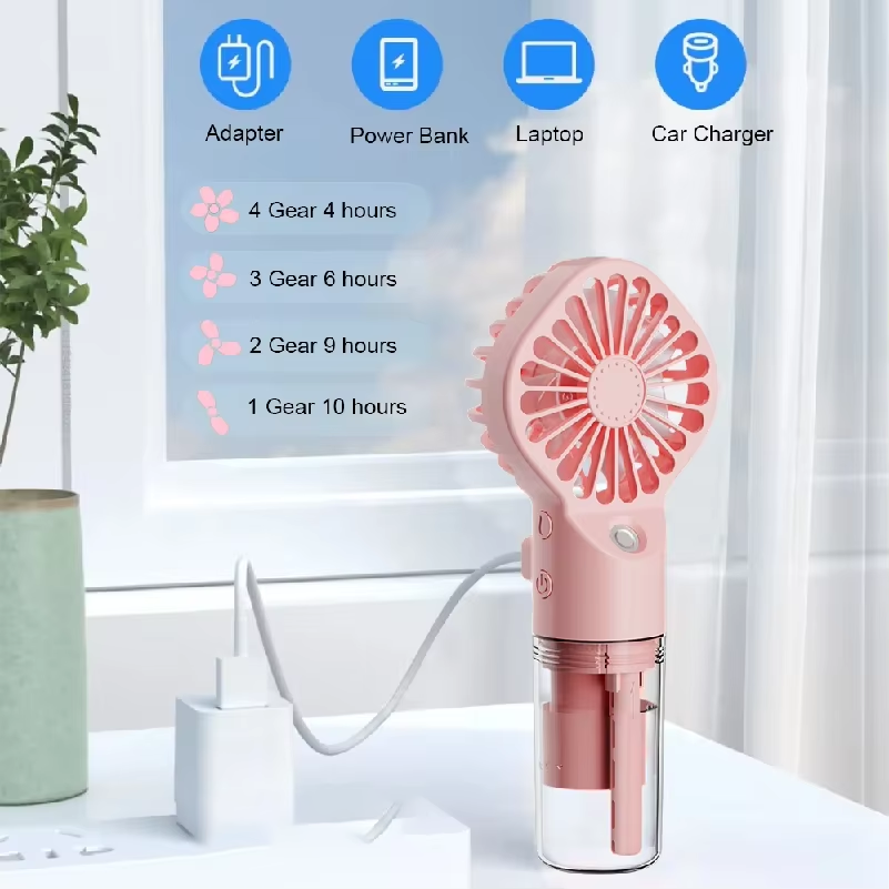 Skincare Only You - Ventilador Portátil de Mão com 4