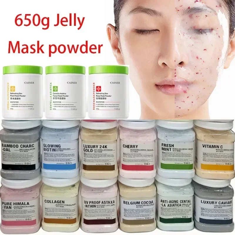 Vitamin C Powder - 650g máscara de geléia de ouro