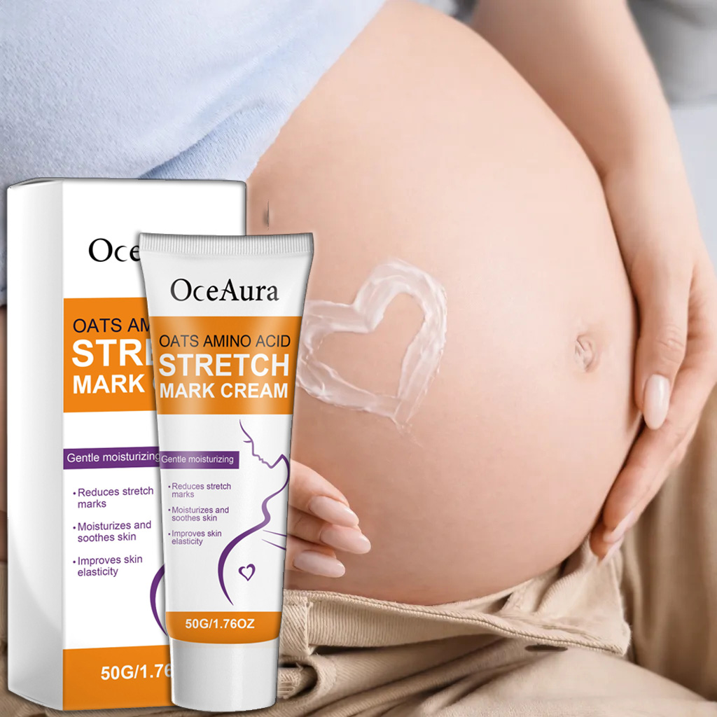 Skincare Oat - Creme Corporal para Estrias Clareador, Melhora
