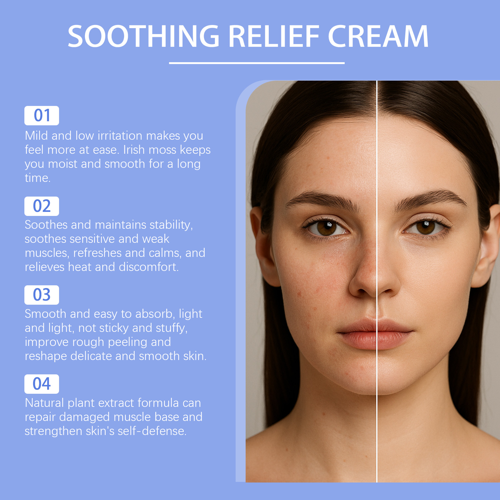 Creme Calmante e Hidratante pa - Skincare Oat avaliação e preço