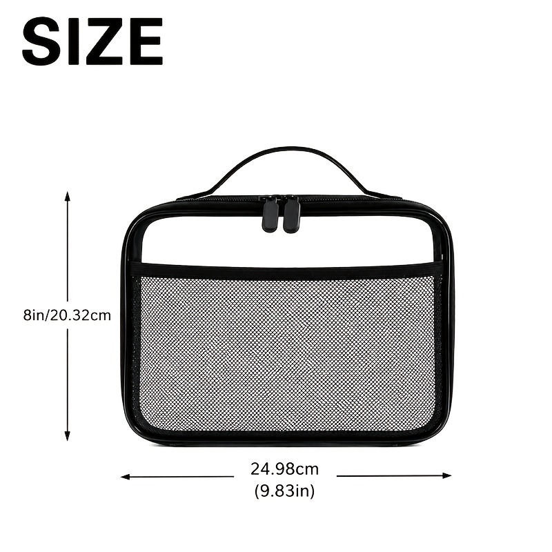 Bolsa Cosmética Transparente c - Skincare D'Alba avaliação e preço