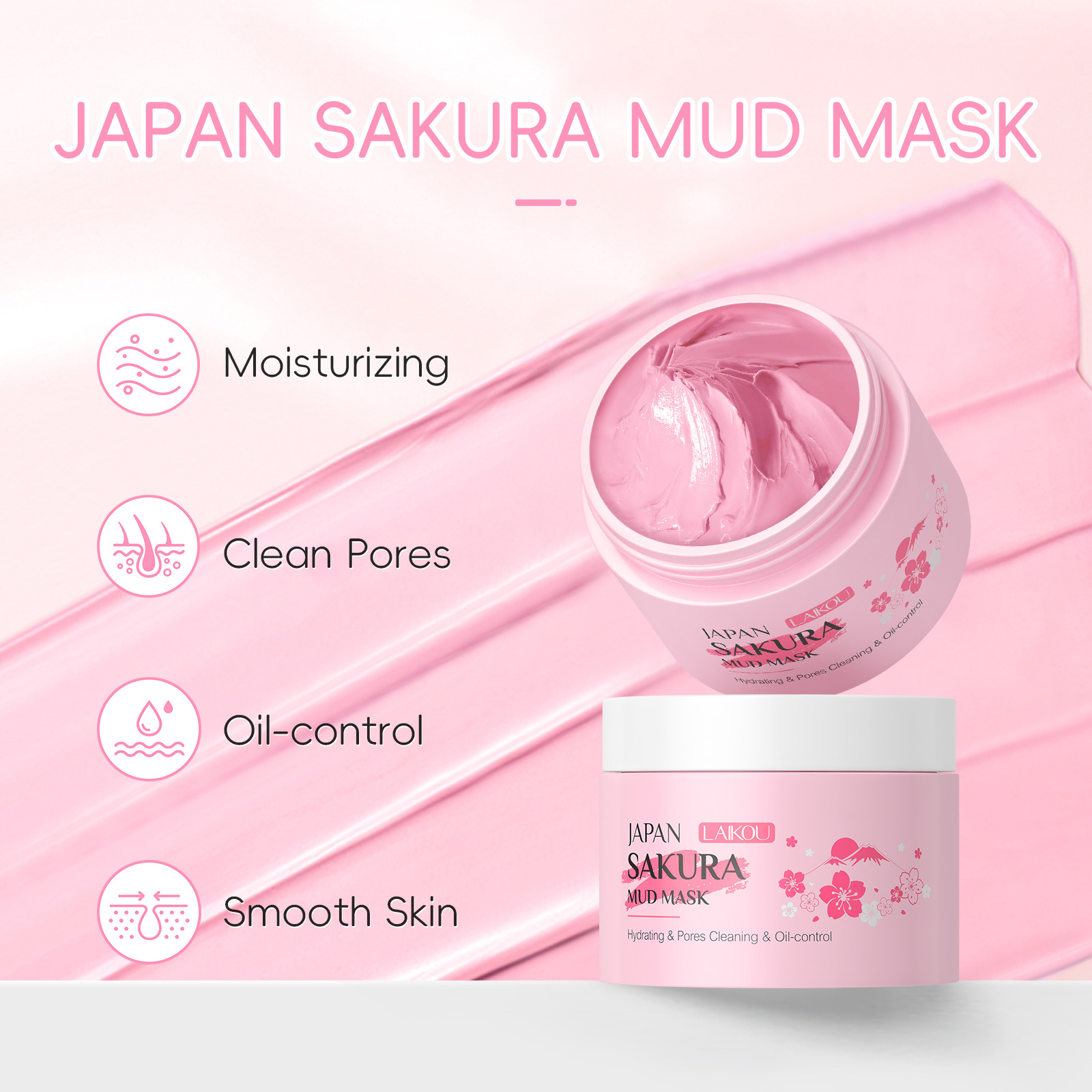 Máscara sakura para limpeza fa - Skincare Oily Skin avaliação e preço