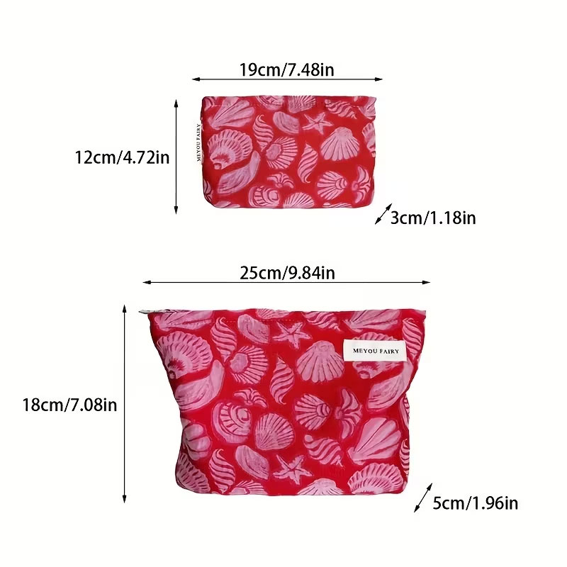 Bolsa de Maquiagem Feminina Vi - Skincare D'Alba avaliação e preço