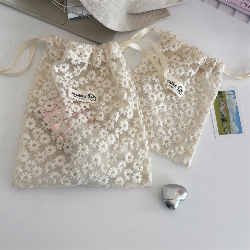 Bolsa de Maquiagem com Cordão, - Skincare D'Alba avaliação e preço