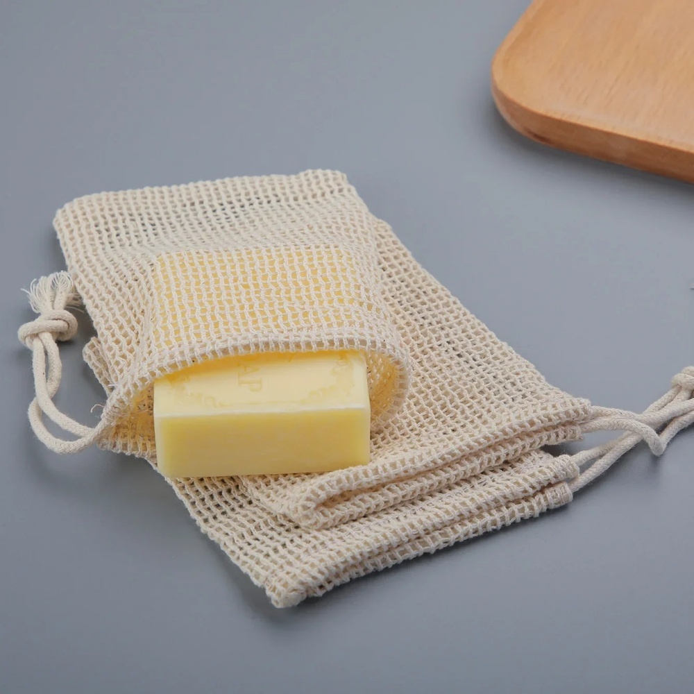 Saco de Sabão de Algodão Natur - Skincare D'Alba avaliação e preço