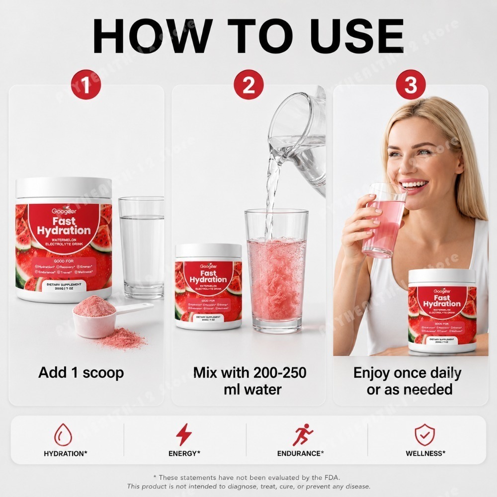 Googeer Pó Eletrolítico de Mel - Vitamin C Powder avaliação e preço