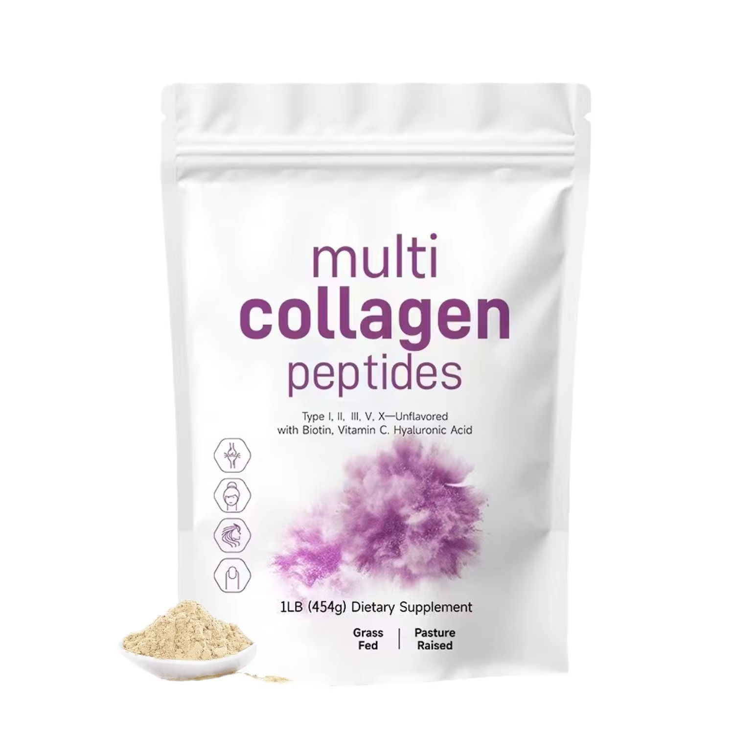 Pó de peptídeos multicolágeno  - Vitamin C Powder avaliação e preço